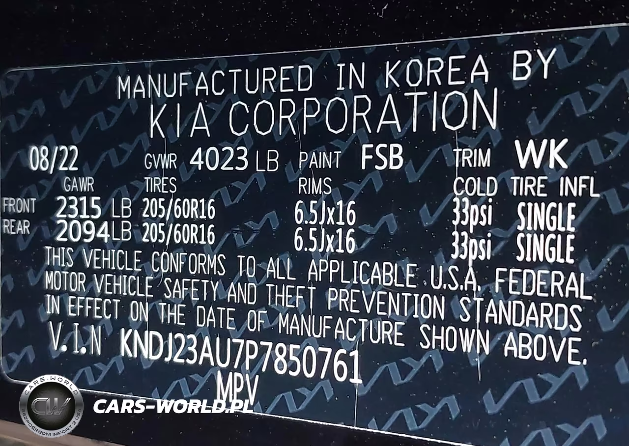 2023 Kia Soul S VIN:KNDJ23AU7P7850761 - 9