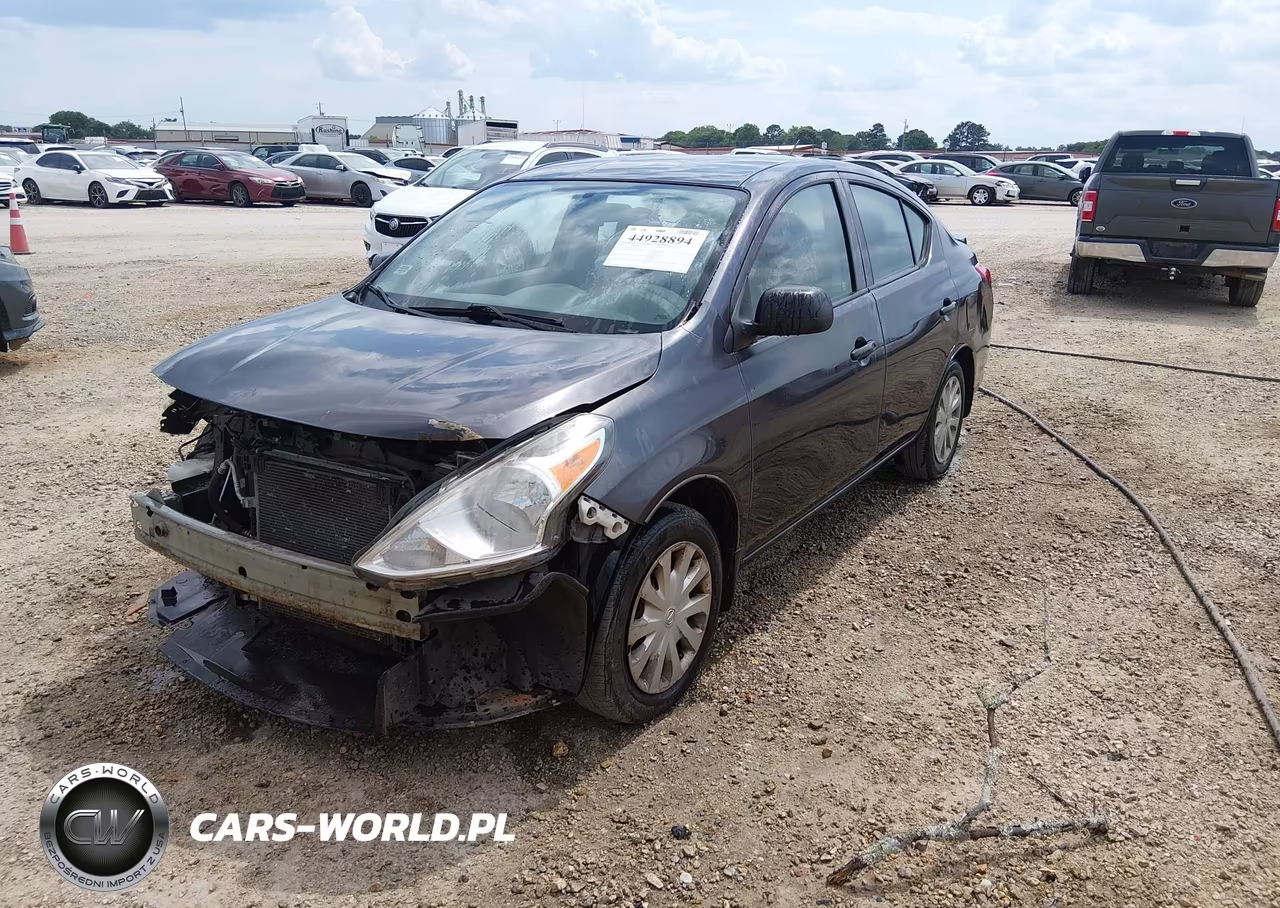 2015 Nissan Versa 1.6 S+ VIN:3N1CN7AP9FL851800 - 2