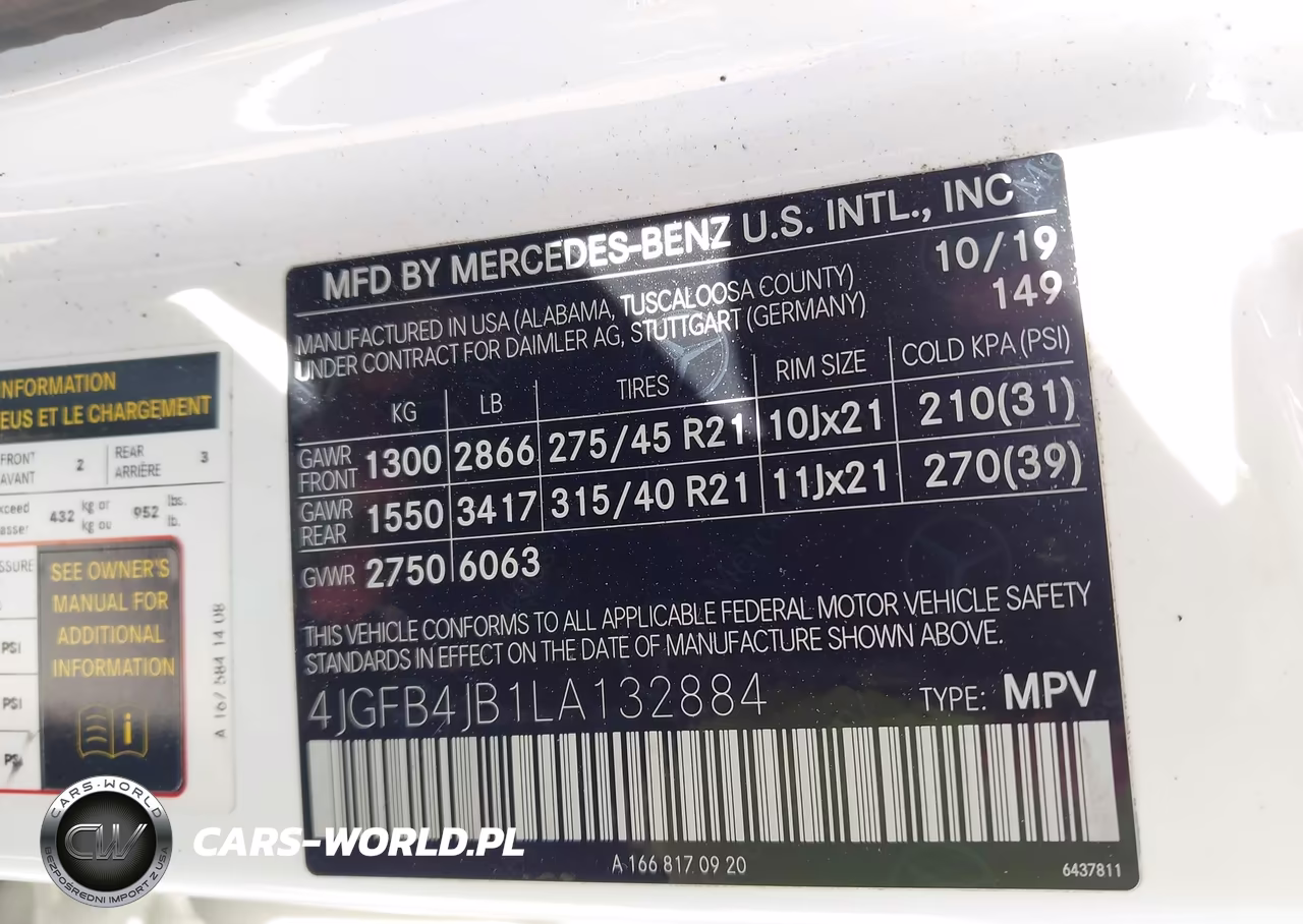 2020 Mercedes-Benz Gle 350 VIN:4JGFB4JB1LA132884 - 9