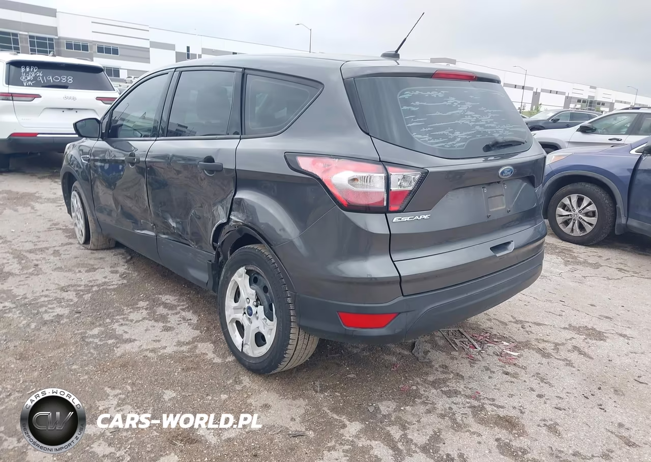 2017 Ford Escape S VIN:1FMCU0F79HUE23259 - 3
