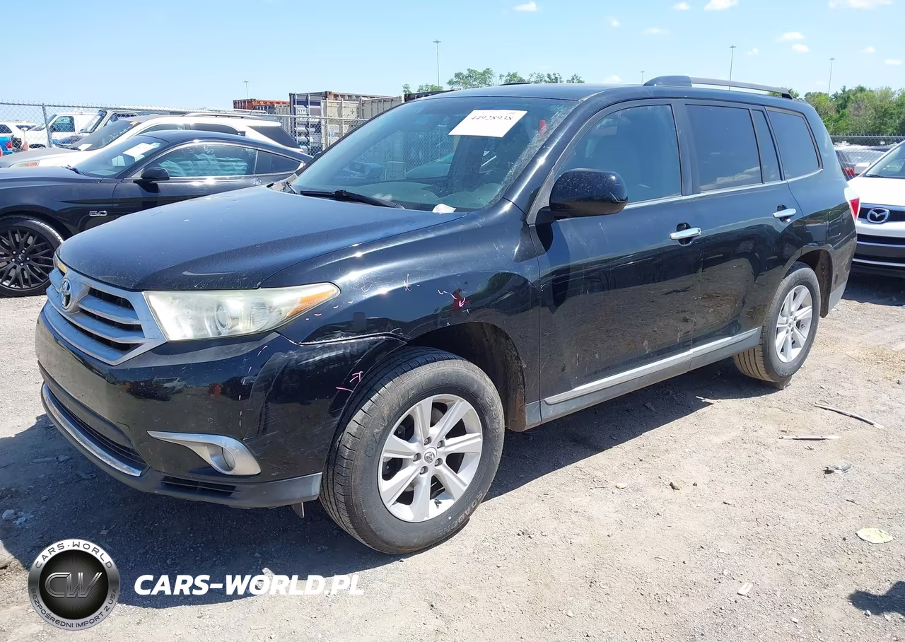 2012 Toyota Highlander VIN:5TDZA3EHXCS026711 - 2