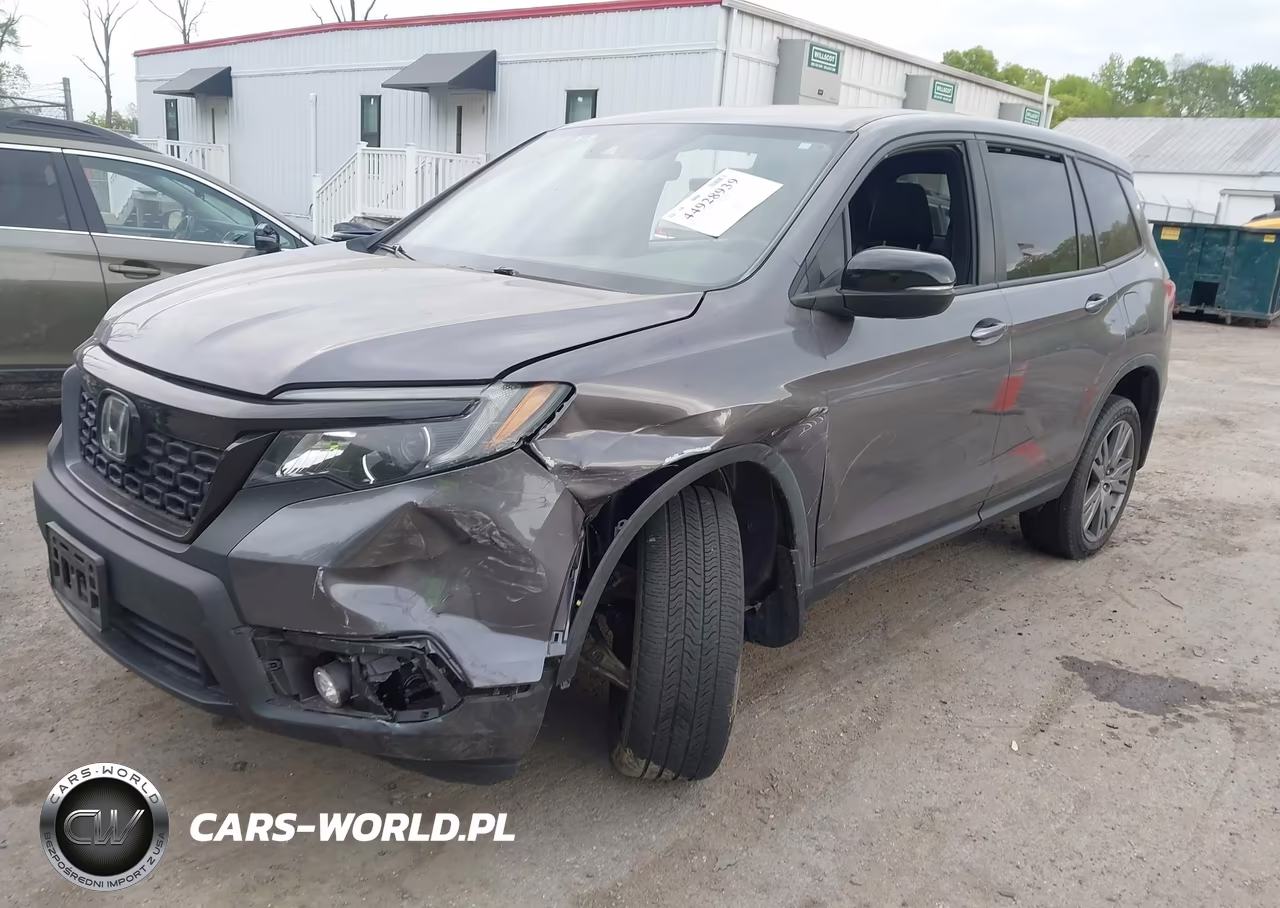 2020 Honda Passport Awd Ex-L VIN:5FNYF8H57LB018842 - 2