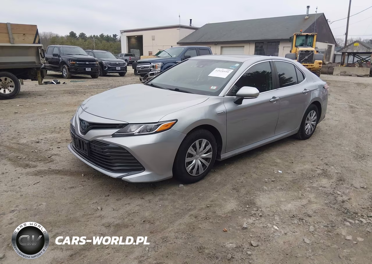 2020 Toyota Camry Le Hybrid VIN:4T1E31AKXLU017884 - 2