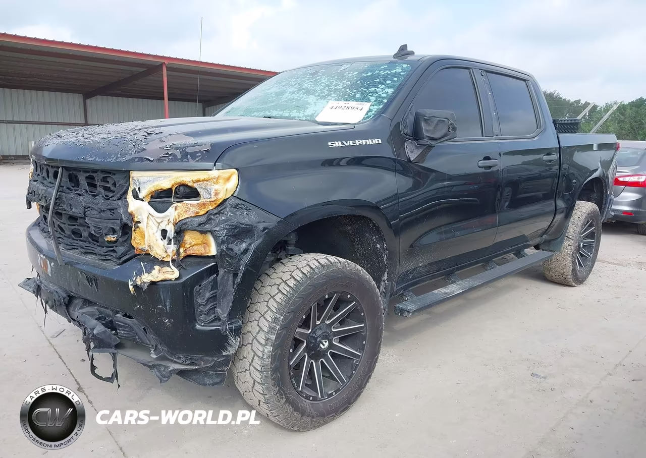 2020 Chevrolet Silverado 1500 2Wd Short Bed Custom VIN:1GCPWBEK1LZ350319 - 2
