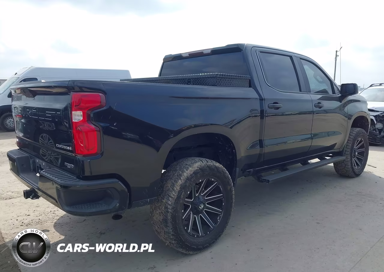 2020 Chevrolet Silverado 1500 2Wd Short Bed Custom VIN:1GCPWBEK1LZ350319 - 4
