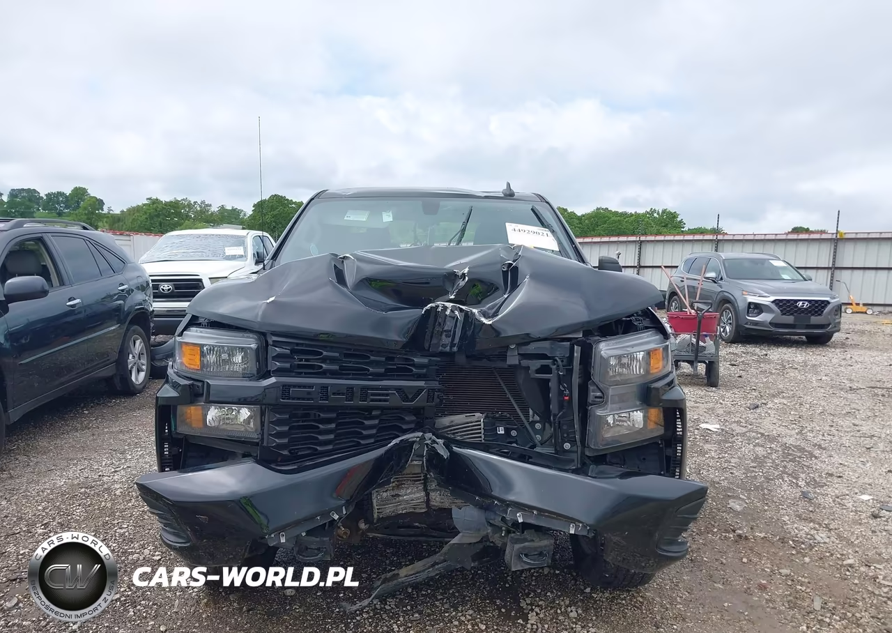 2021 Chevrolet Silverado 1500 4Wd Short Bed Custom VIN:1GCPYBEK6MZ402555 - 12