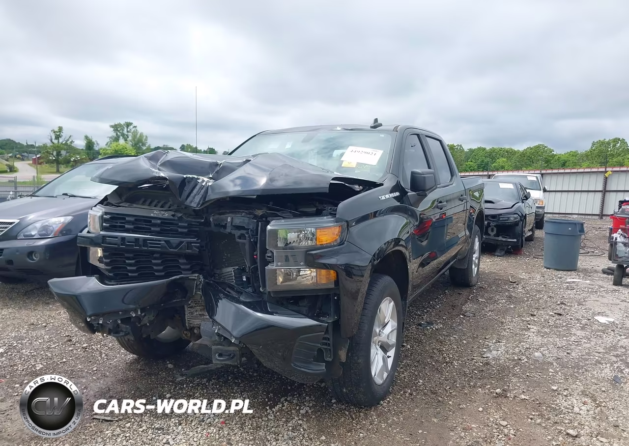 2021 Chevrolet Silverado 1500 4Wd Short Bed Custom VIN:1GCPYBEK6MZ402555 - 6
