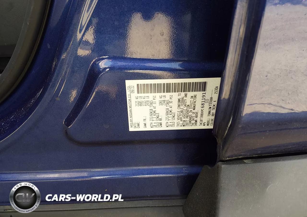 2023 Nissan Rogue Sv Intelligent Awd VIN:5N1BT3BBXPC681191 - 9