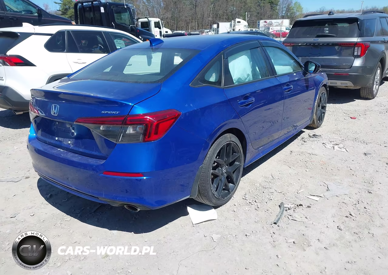 2022 Honda Civic Sport VIN:2HGFE2F53NH564112 - 4