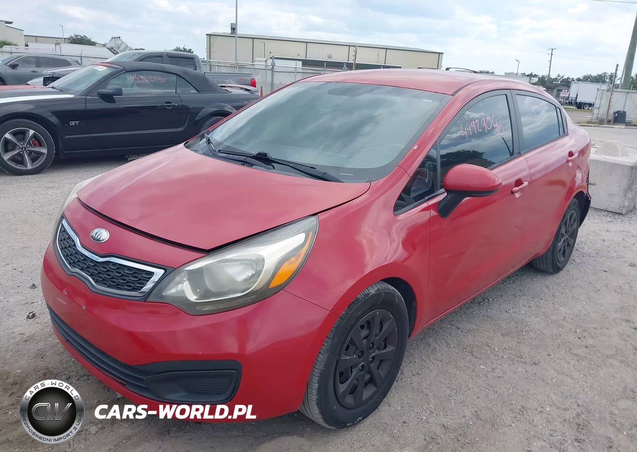 2013 Kia Rio Ex VIN:KNADN4A34D6178951 - 2