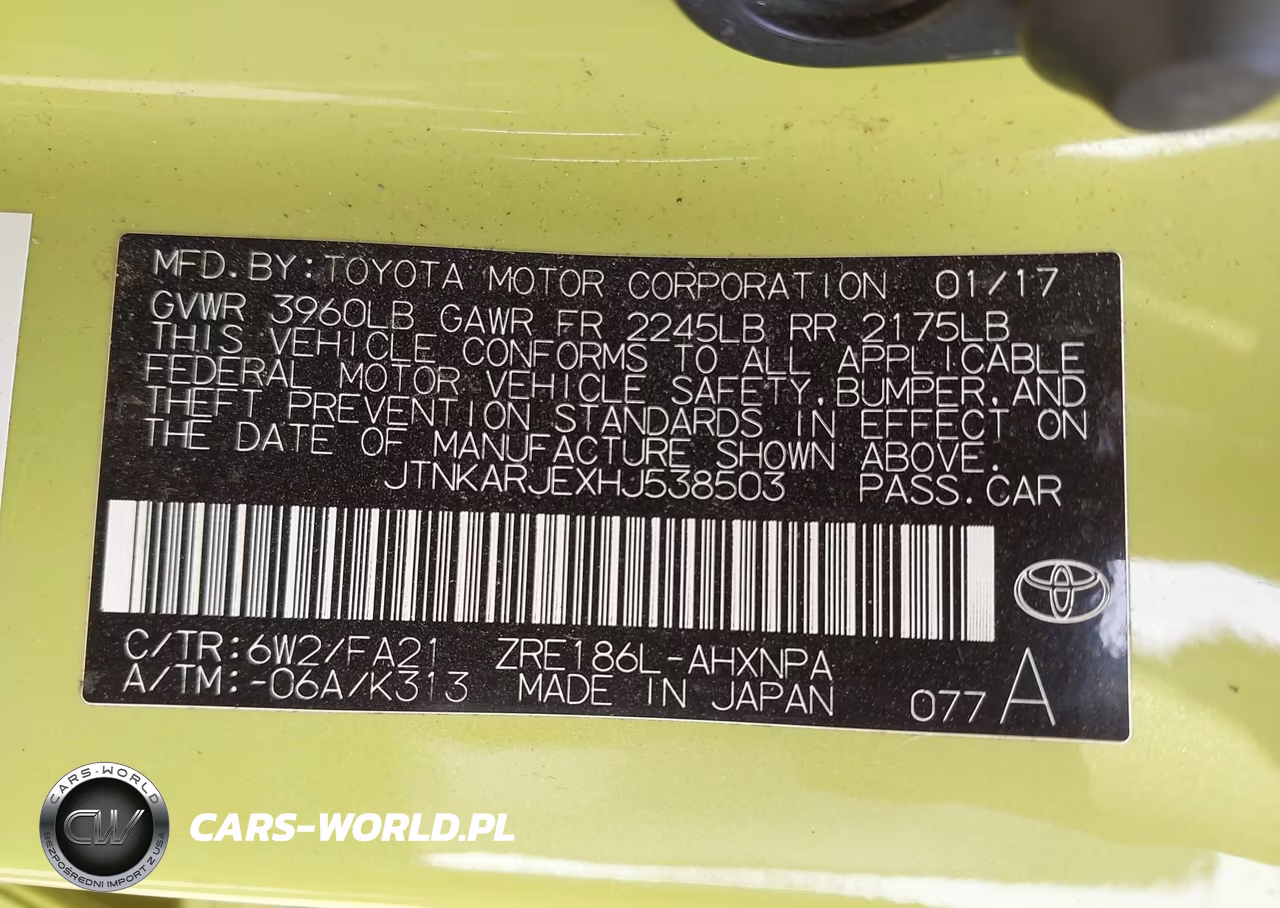 2017 Toyota Corolla Im VIN:JTNKARJEXHJ538503 - 9