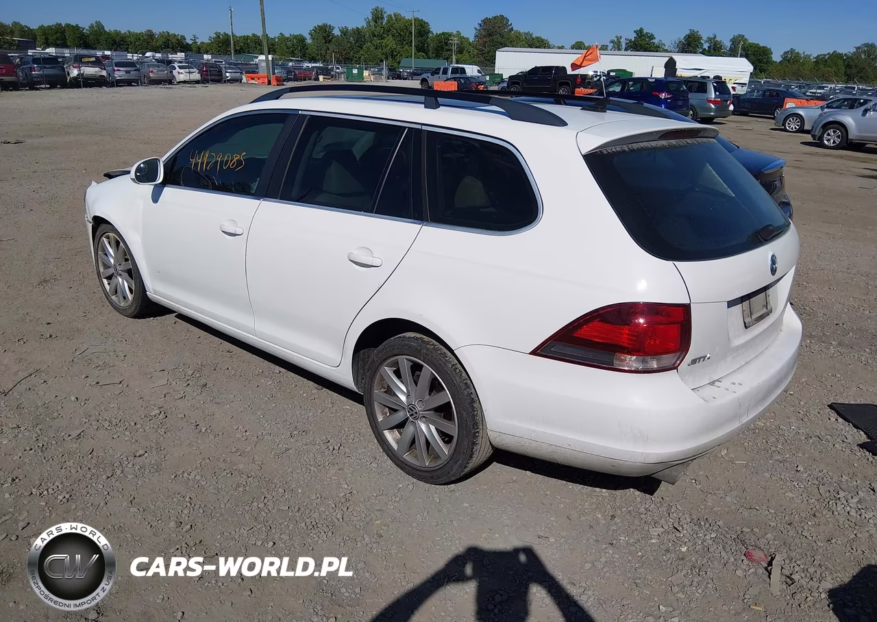 2012 Volkswagen Jetta Sportwagen 2.0L Tdi VIN:3VWPL7AJ2CM653126 - 3
