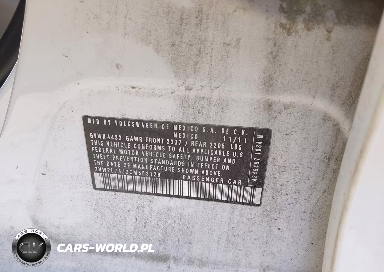 2012 Volkswagen Jetta Sportwagen 2.0L Tdi VIN:3VWPL7AJ2CM653126 - 9