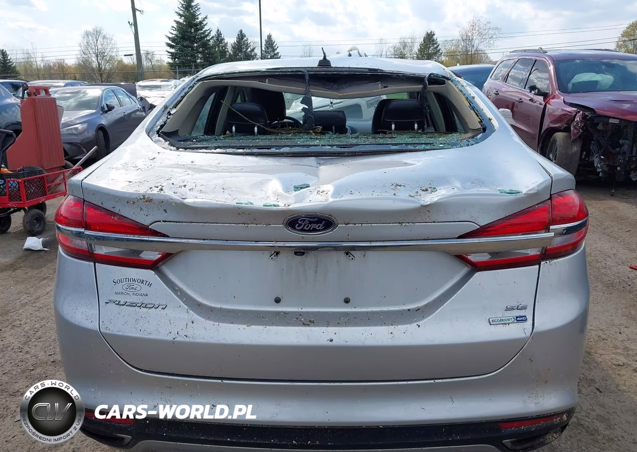2017 Ford Fusion Se VIN:3FA6P0T90HR292301 - 16