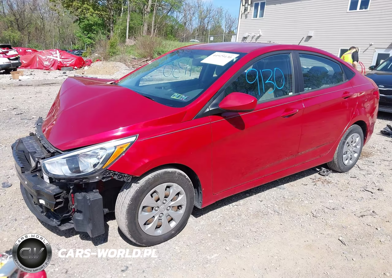 2017 Hyundai Accent Se VIN:KMHCT4AE1HU361209 - 2