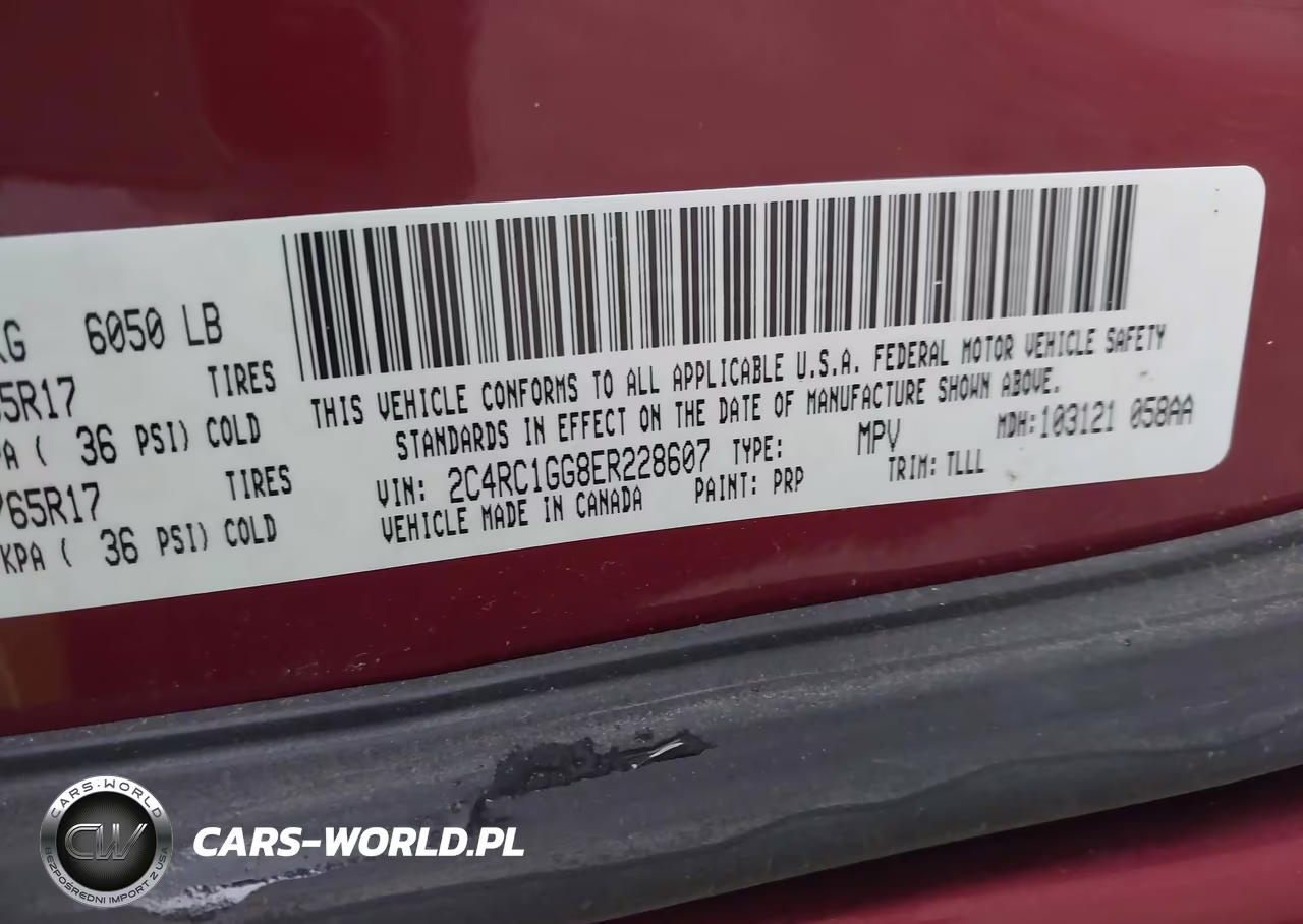 2014 Chrysler Town & Country Limited VIN:2C4RC1GG8ER228607 - 9