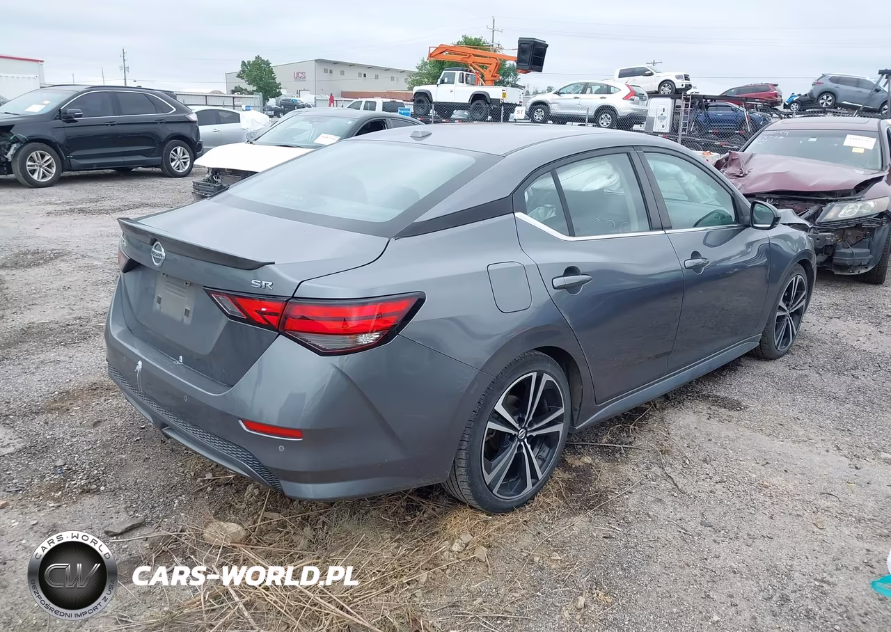 2021 Nissan Sentra Sr Xtronic Cvt VIN:3N1AB8DV7MY220026 - 4