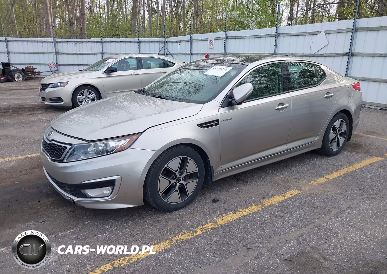 2013 Kia Optima Hybrid Ex VIN:KNAGM4AD0D5040984 - 2