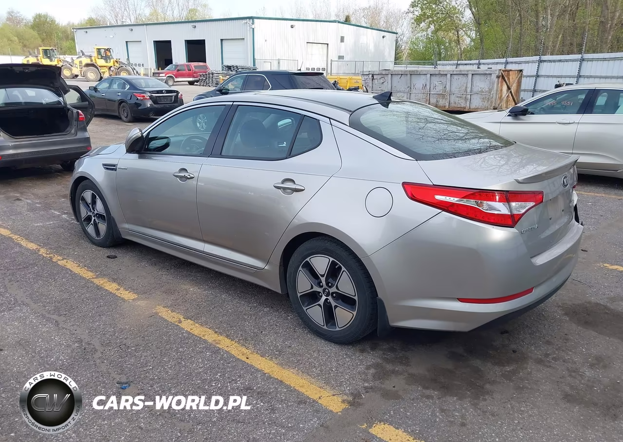2013 Kia Optima Hybrid Ex VIN:KNAGM4AD0D5040984 - 3