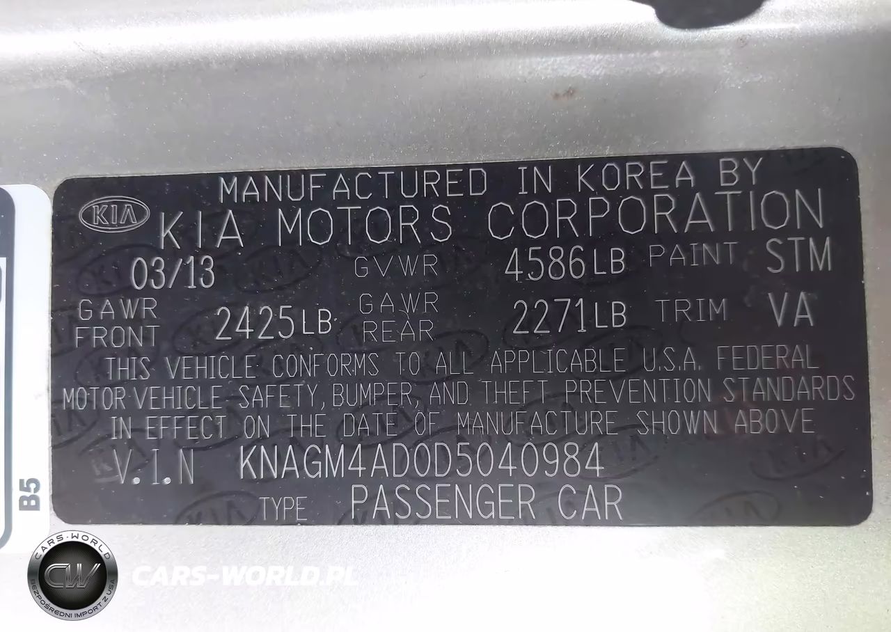 2013 Kia Optima Hybrid Ex VIN:KNAGM4AD0D5040984 - 9