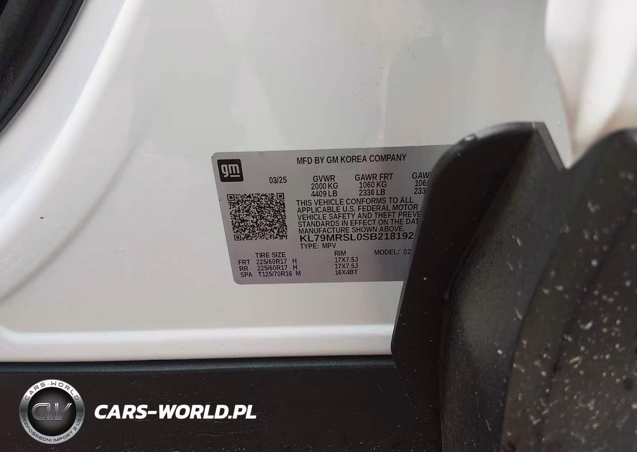 2025 Chevrolet Trailblazer Awd Lt VIN:KL79MRSL0SB218192 - 9