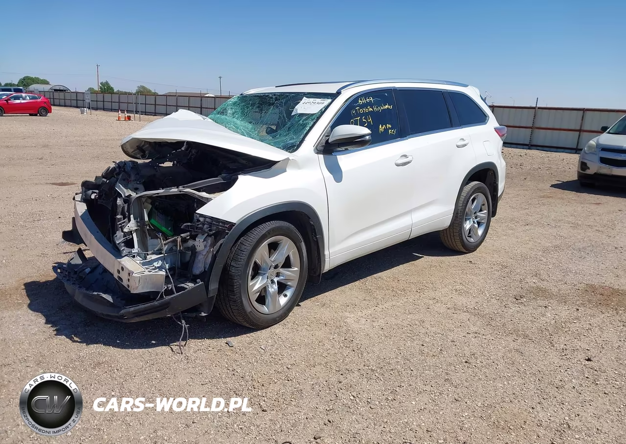 2014 Toyota Highlander Limited V6 VIN:5TDYKRFH8ES030754 - 2