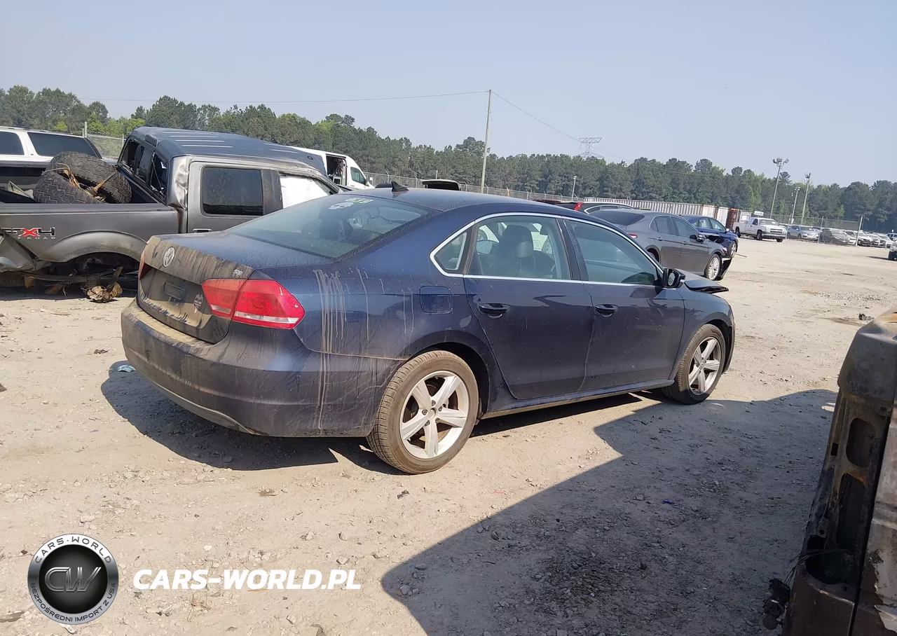 2013 Volkswagen Passat 2.5L Se VIN:1VWBP7A3XDC081435 - 13