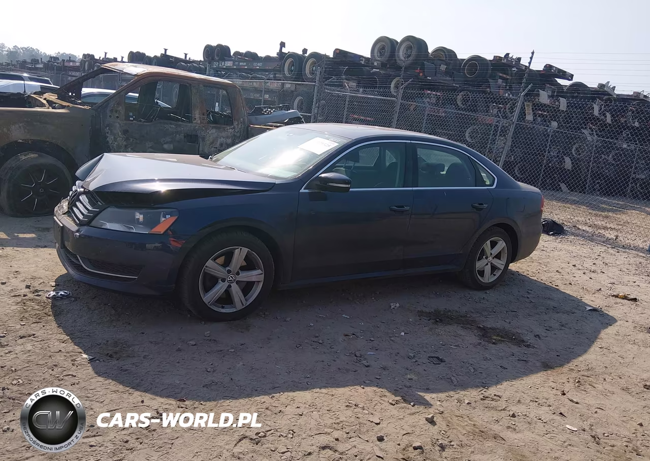 2013 Volkswagen Passat 2.5L Se VIN:1VWBP7A3XDC081435 - 14