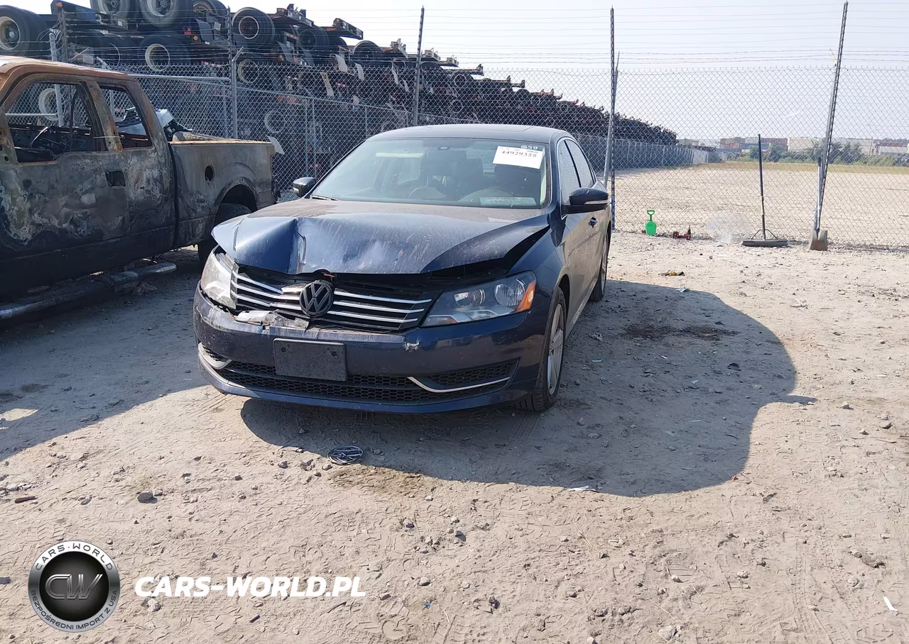 2013 Volkswagen Passat 2.5L Se VIN:1VWBP7A3XDC081435 - 2