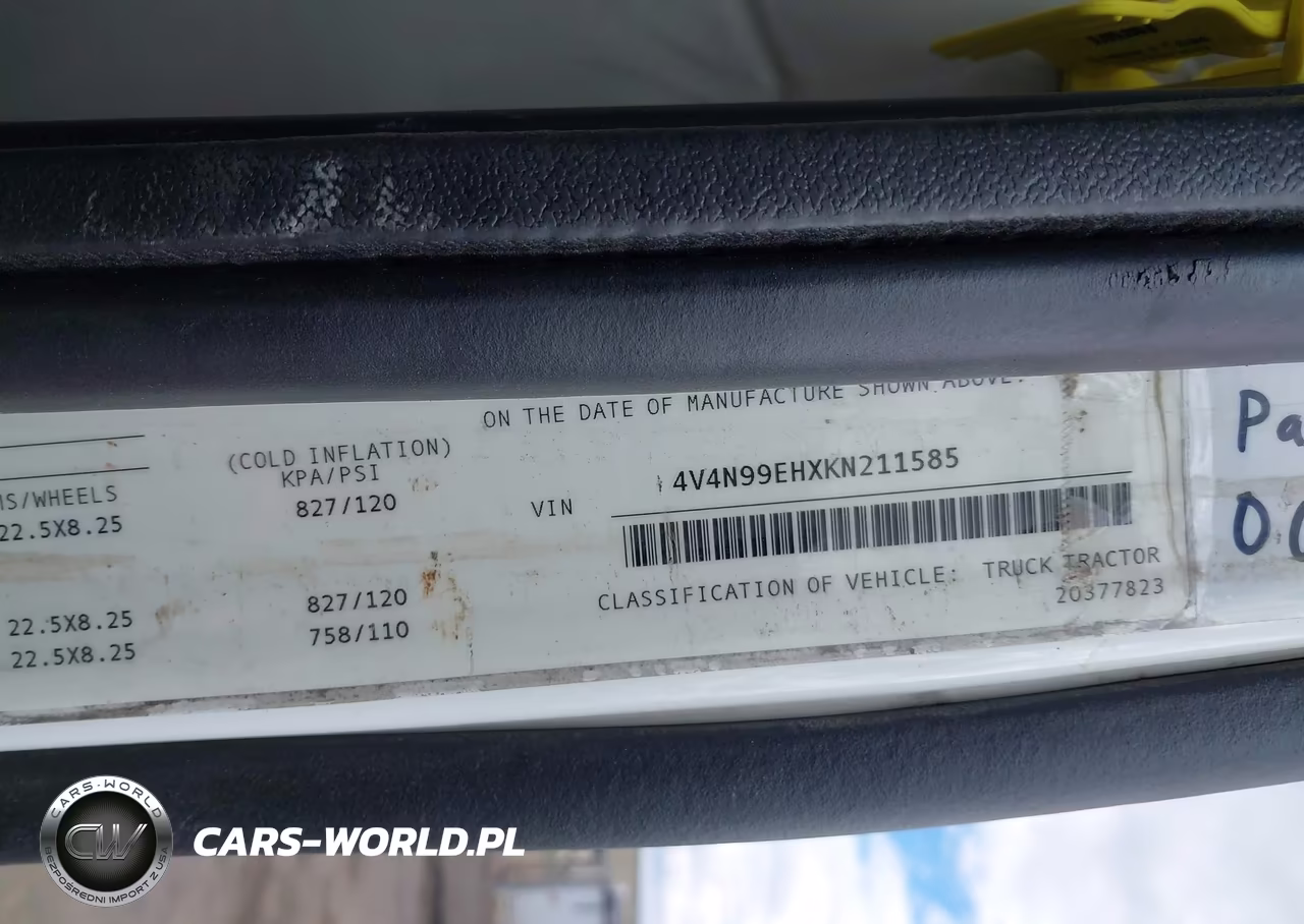 2019 Volvo Vnl VIN:4V4N99EHXKN211585 - 8