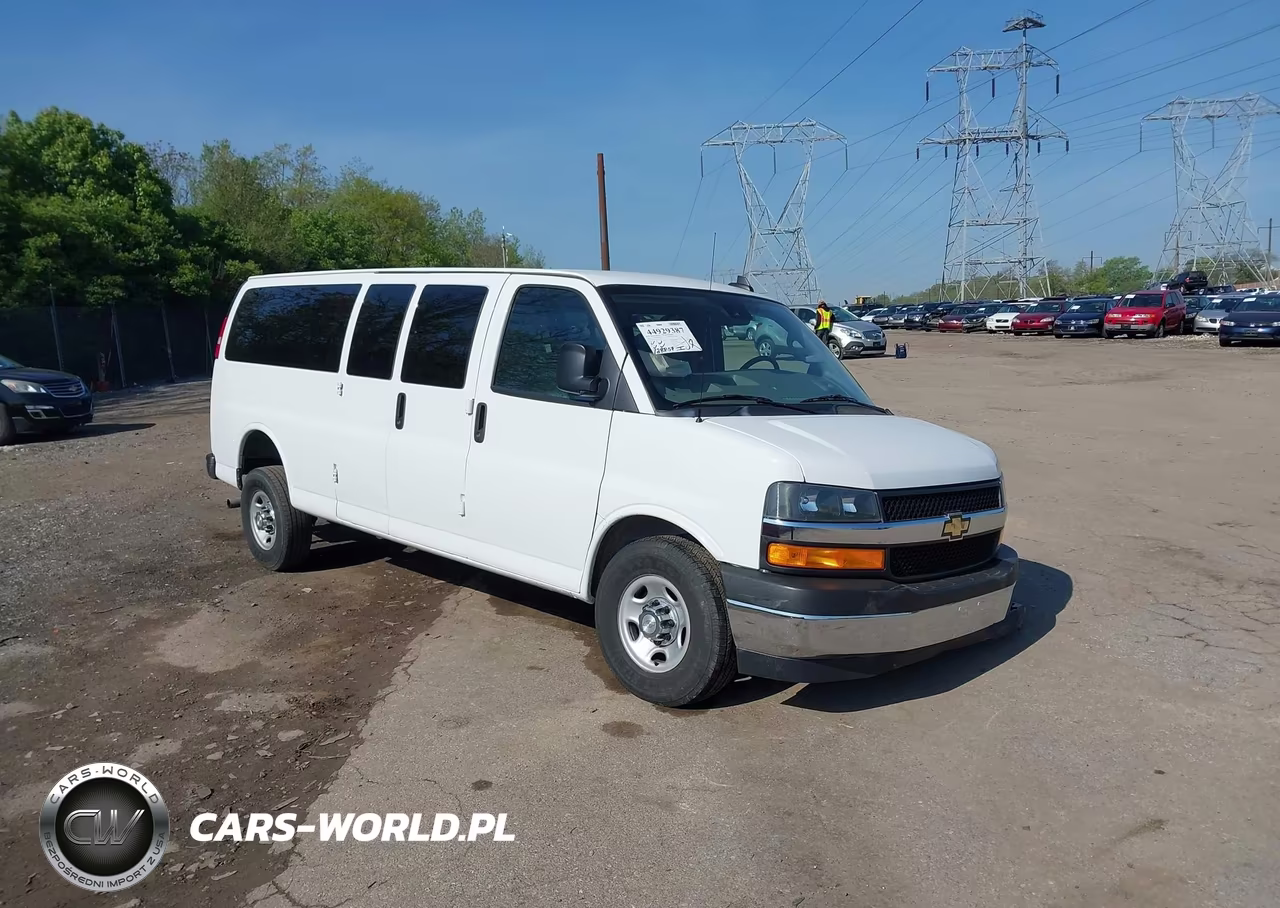2021 Chevrolet Express Passenger Rwd 3500 Extended Wheelbase Lt
