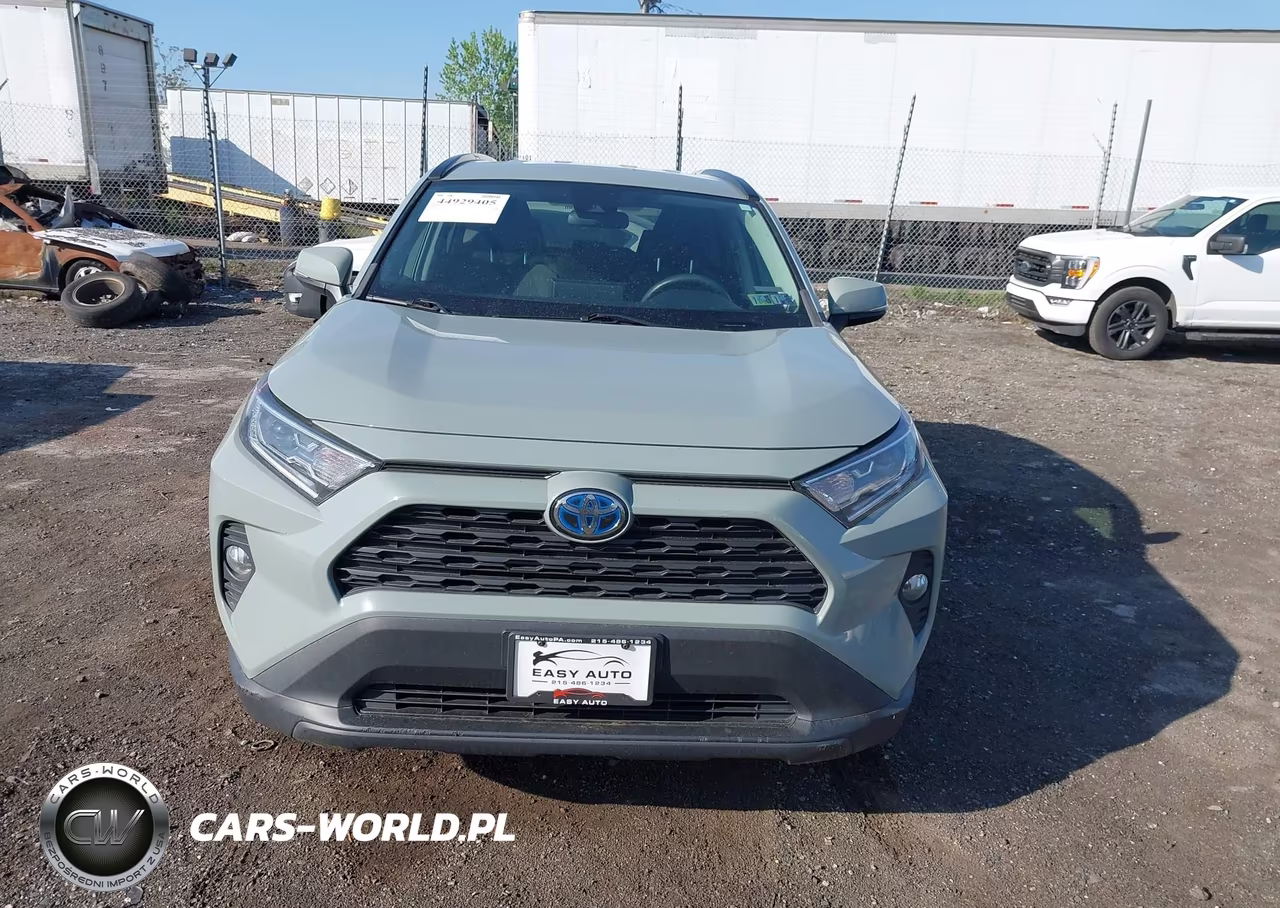 2021 Toyota Rav4 Hybrid Xle VIN:2T3RWRFV9MW116537 - 12
