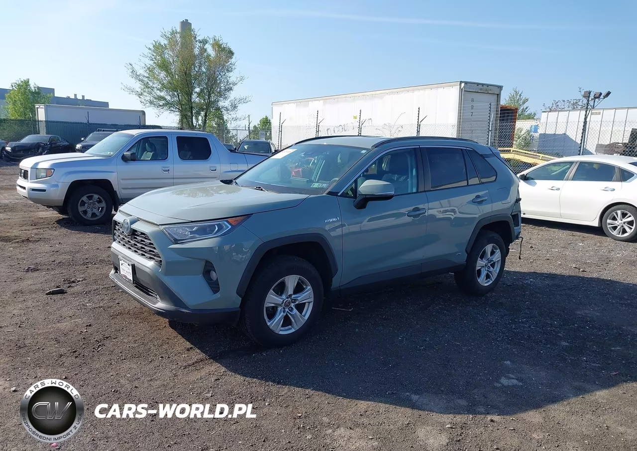 2021 Toyota Rav4 Hybrid Xle VIN:2T3RWRFV9MW116537 - 2