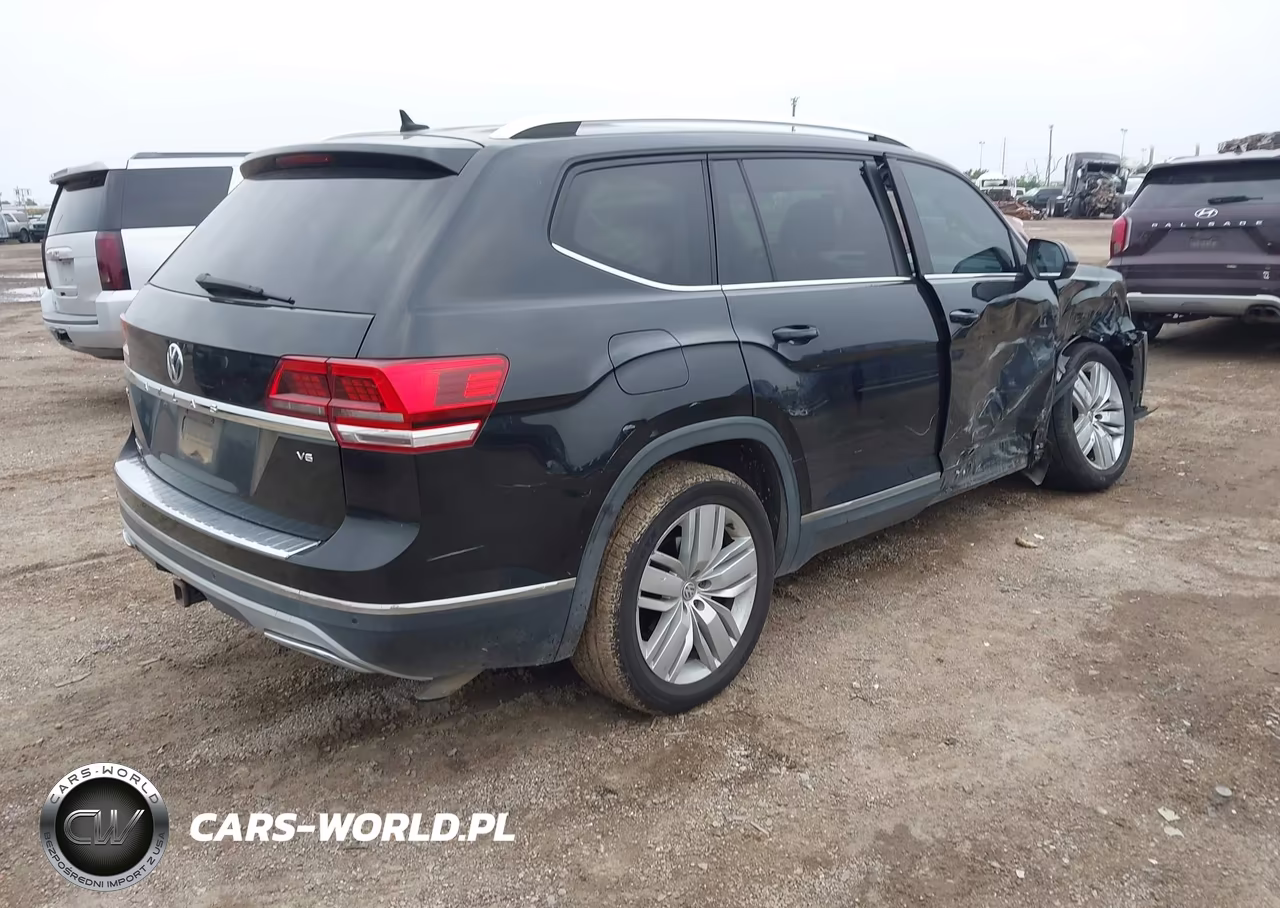 2019 Volkswagen Atlas 3.6L V6 Sel VIN:1V2ER2CA9KC599718 - 4