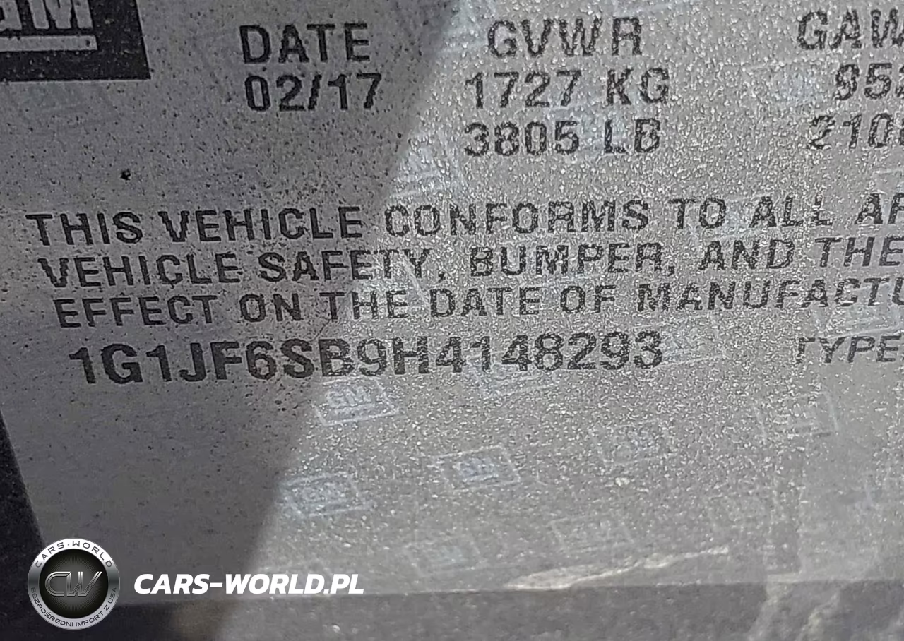 2017 Chevrolet Sonic Premier Auto VIN:1G1JF6SB9H4148293 - 9