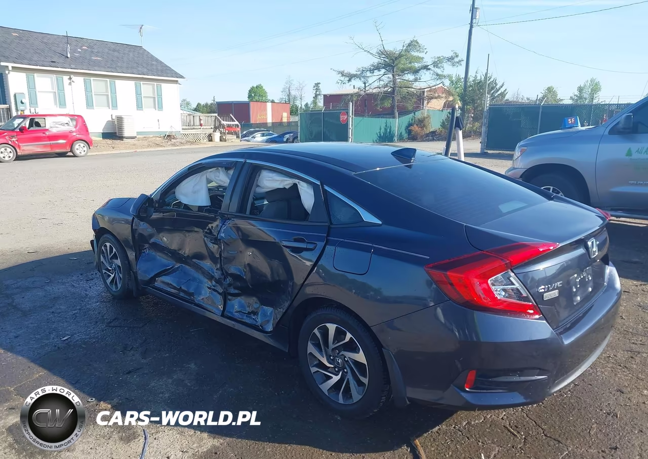 2018 Honda Civic Ex VIN:2HGFC2F74JH589439 - 3