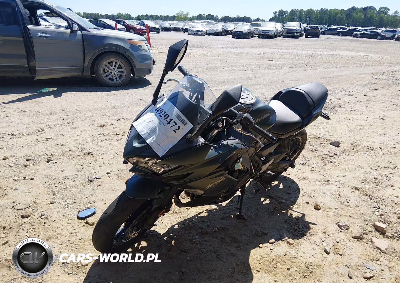 2025 Kawasaki Ex650 P VIN:ML5EXEP15SDAF8932 - 2