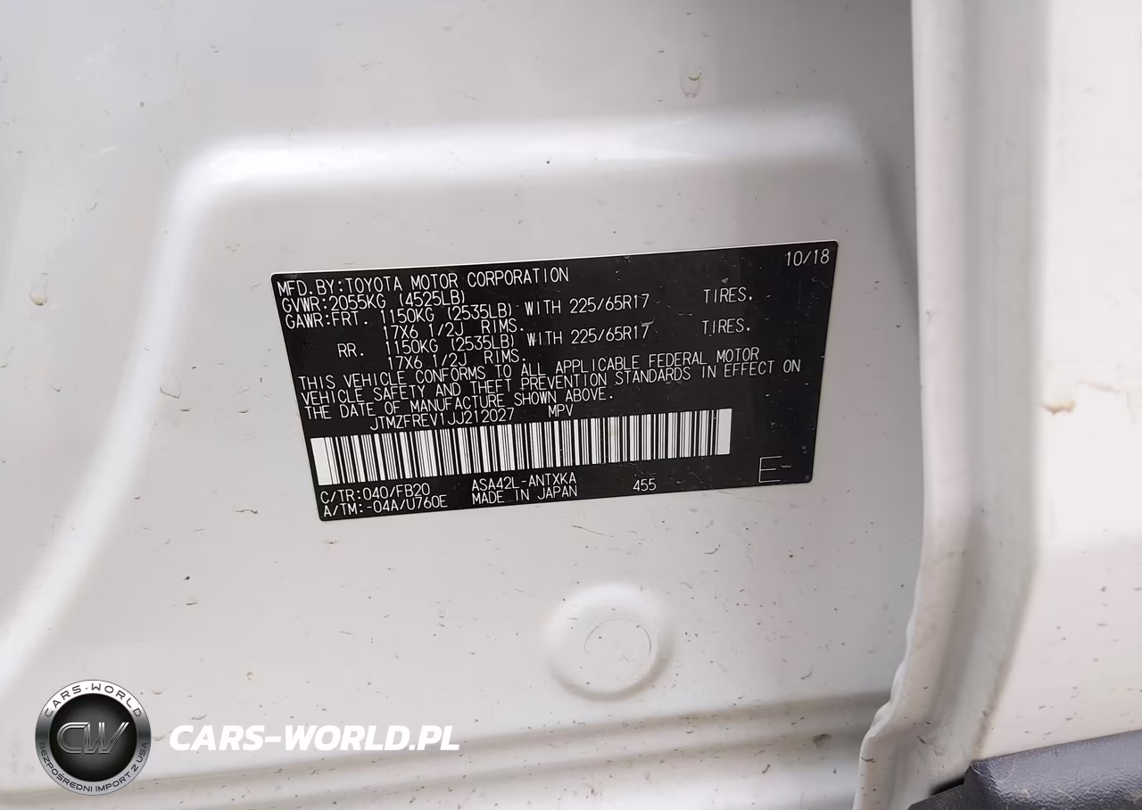 2018 Toyota Rav4 Le VIN:JTMZFREV1JJ212027 - 9