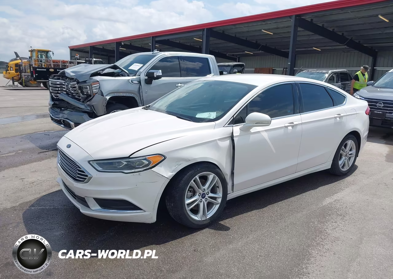 2018 Ford Fusion Se VIN:3FA6P0HDXJR201487 - 2