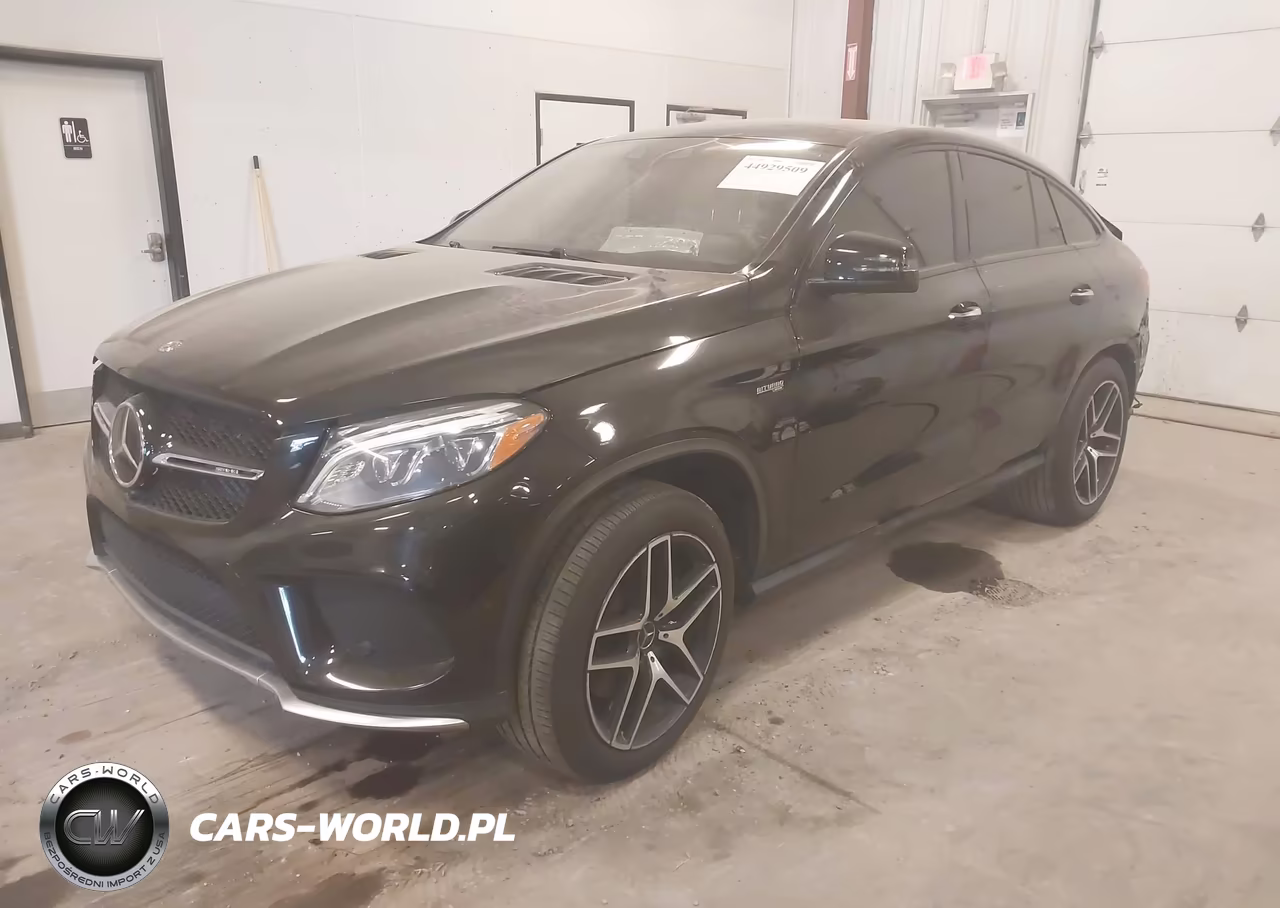 2018 Mercedes-Benz Amg Gle 43 Coupe 4Matic VIN:4JGED6EB5JA104417 - 2