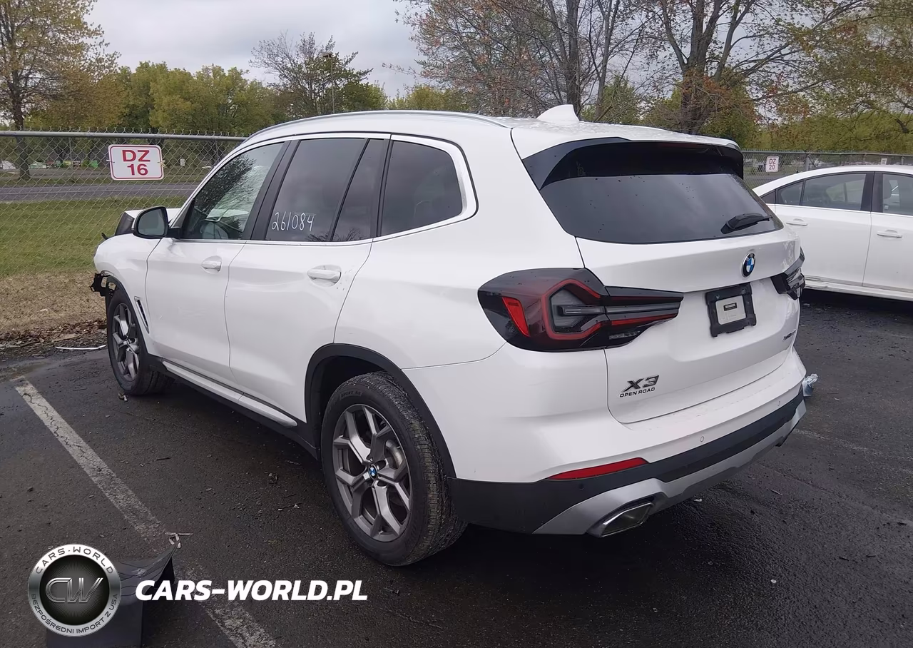 2022 BMW X3 xDrive30I VIN:5UX53DP05N9K41550 - 3
