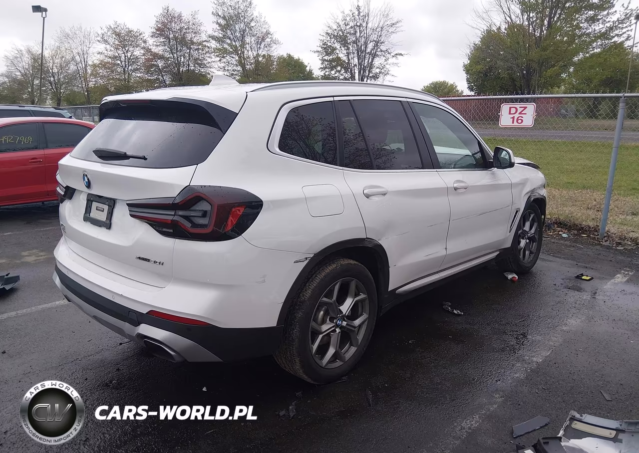 2022 BMW X3 xDrive30I VIN:5UX53DP05N9K41550 - 4