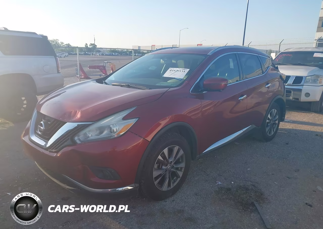 2017 Nissan Murano Sl VIN:5N1AZ2MG6HN130128 - 2