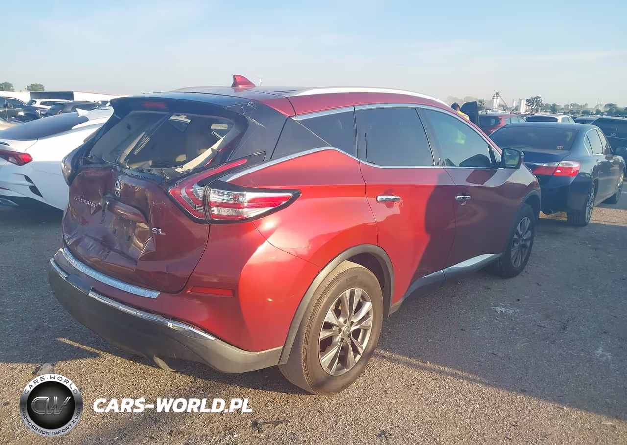 2017 Nissan Murano Sl VIN:5N1AZ2MG6HN130128 - 4