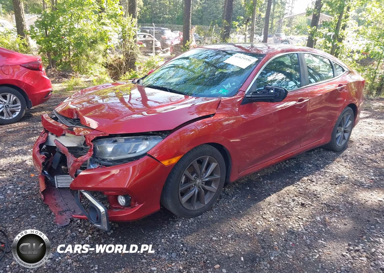 2020 Honda Civic Ex VIN:19XFC1F33LE017251 - 2