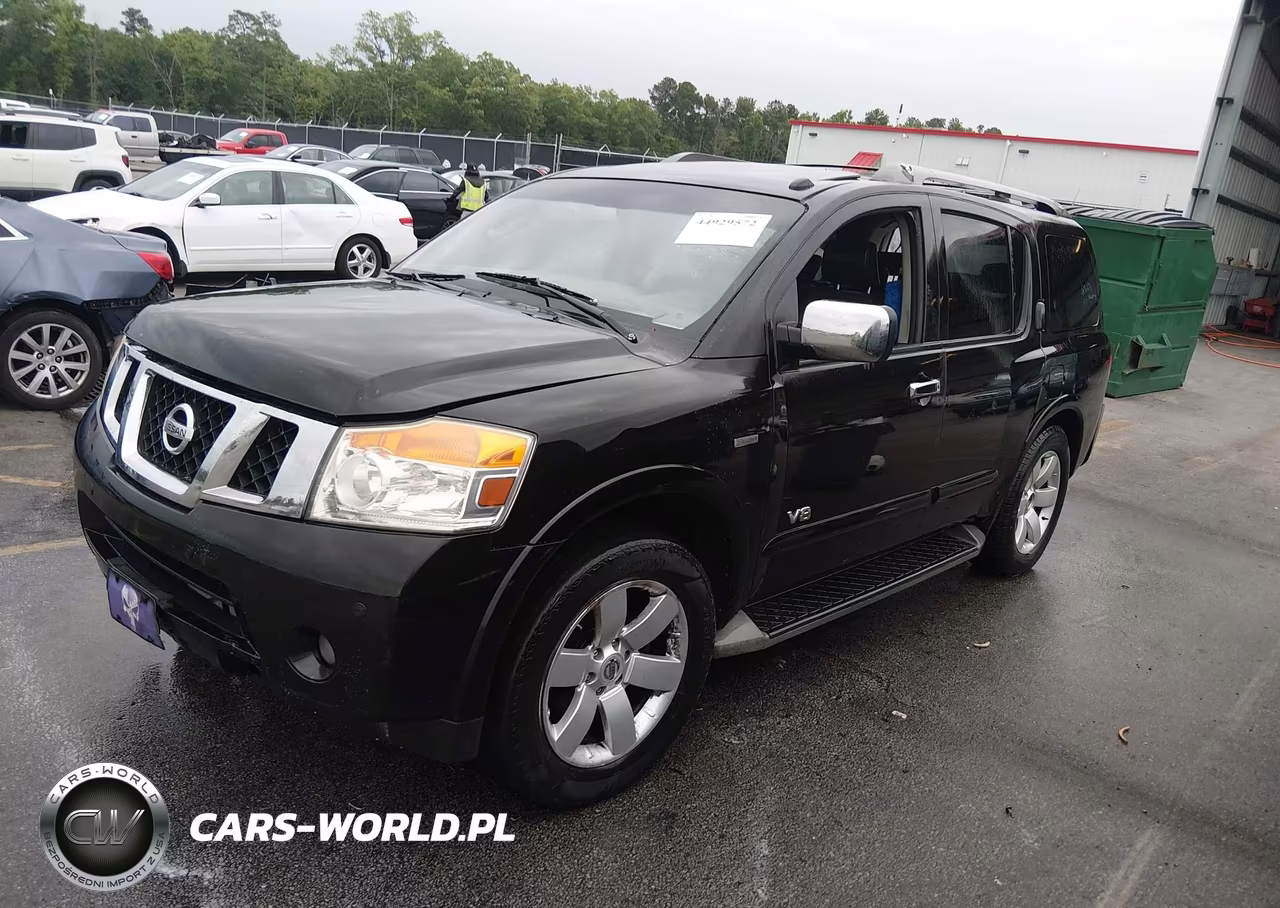 2009 Nissan Armada Le VIN:5N1BA08DX9N606673 - 2