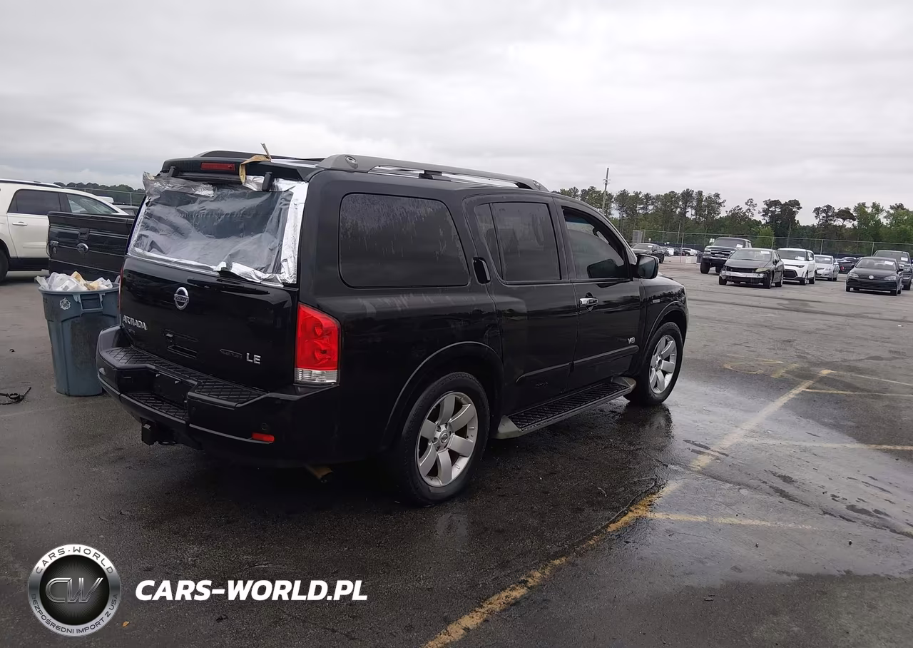 2009 Nissan Armada Le VIN:5N1BA08DX9N606673 - 4