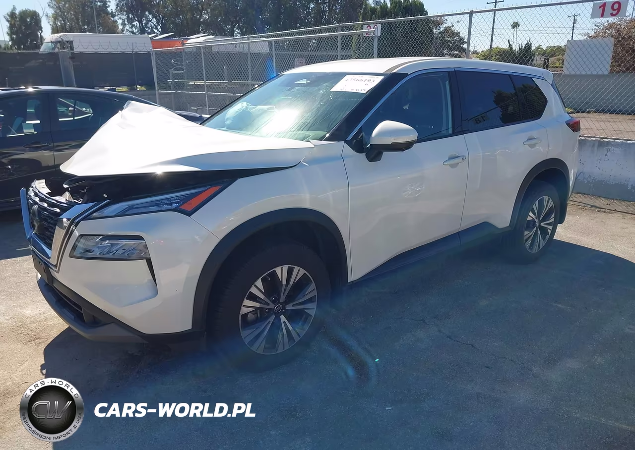 2021 Nissan Rogue Sv Fwd VIN:JN8AT3BA8MW004971 - 2