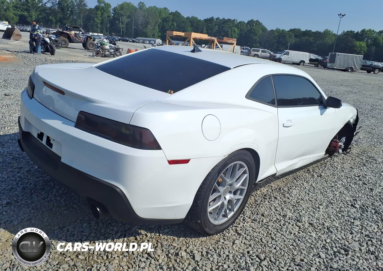 2014 Chevrolet Camaro 2Ls VIN:2G1FA1E37E9188795 - 4