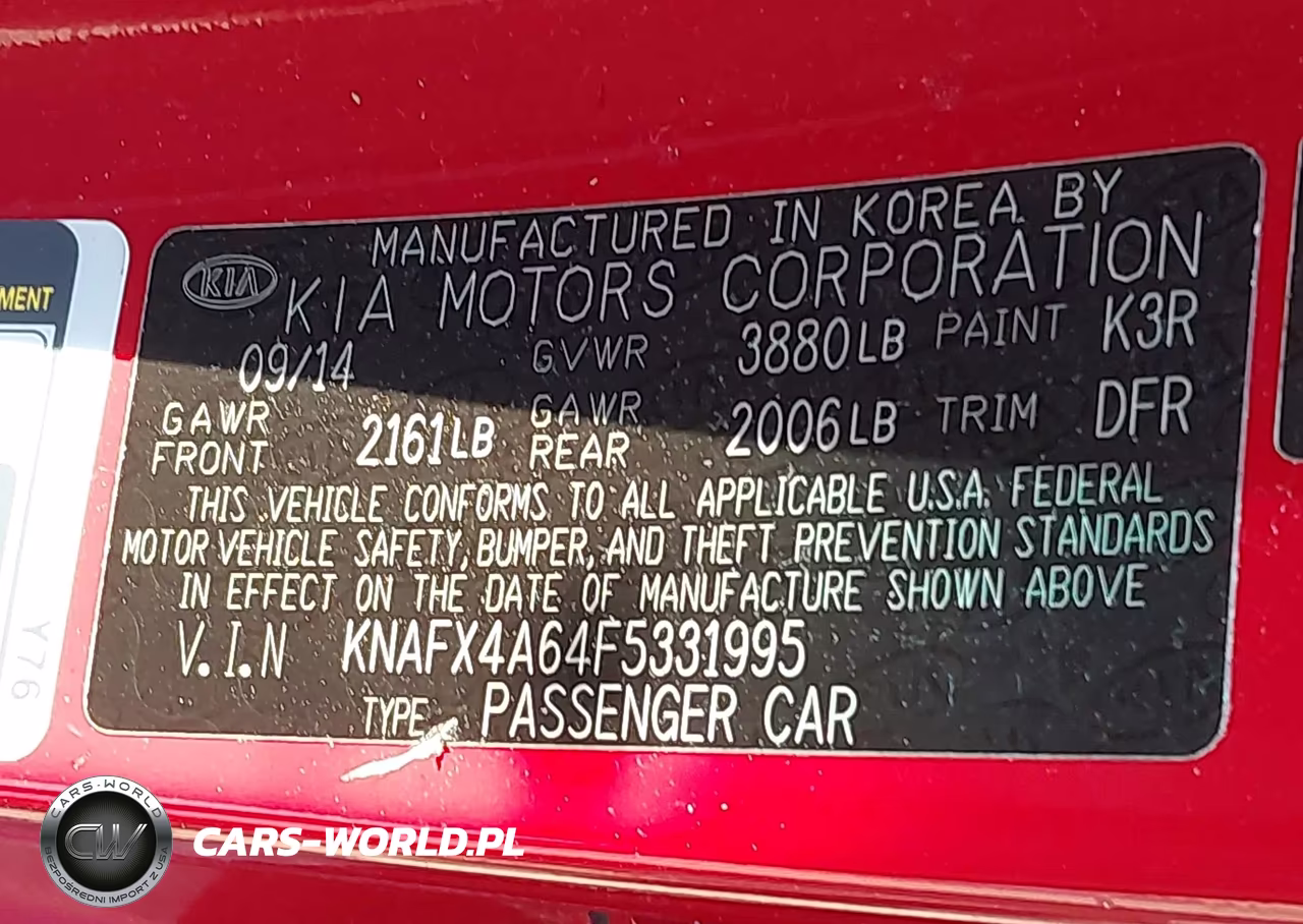 2015 Kia Forte Lx VIN:KNAFX4A64F5331995 - 9